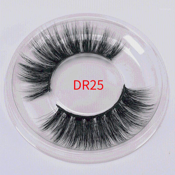 

make up faux mink eyelashes 3d imitation lashes natural eyelash extension false beauty fake packaging box1