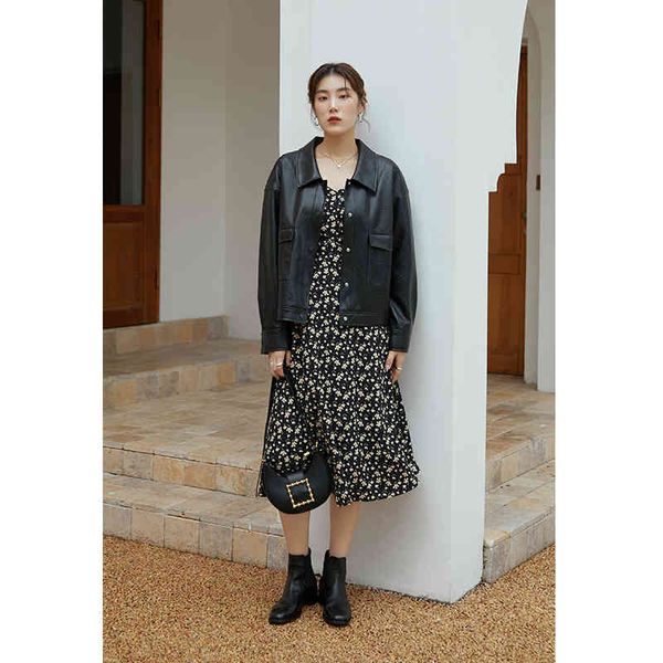 

casual dresses dushu women french vintage modified square neck floral early autumn wild thin tea break a-line skirts 00mc, Black;gray