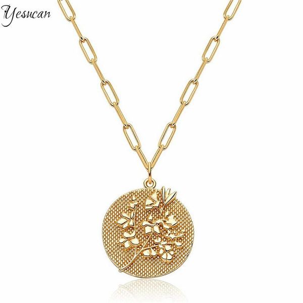 

pendant necklaces fashion birth flowers necklace carnation rose charms peony month gold color january-december lotus cherry daisy, Silver