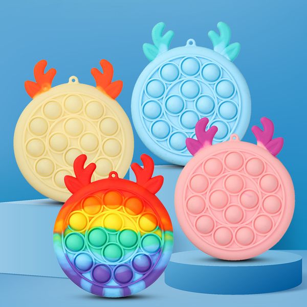 

dhl new silica gel puzzle finger press toy handbag small change purse