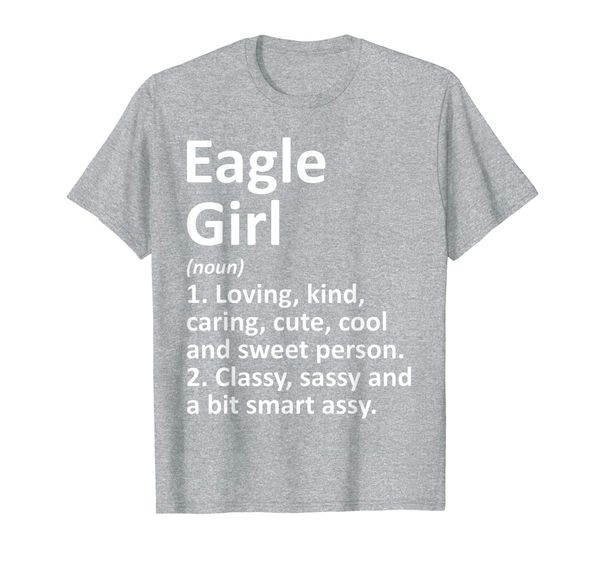 

eagle girl id idaho funny city home roots gift t-shirt, White;black