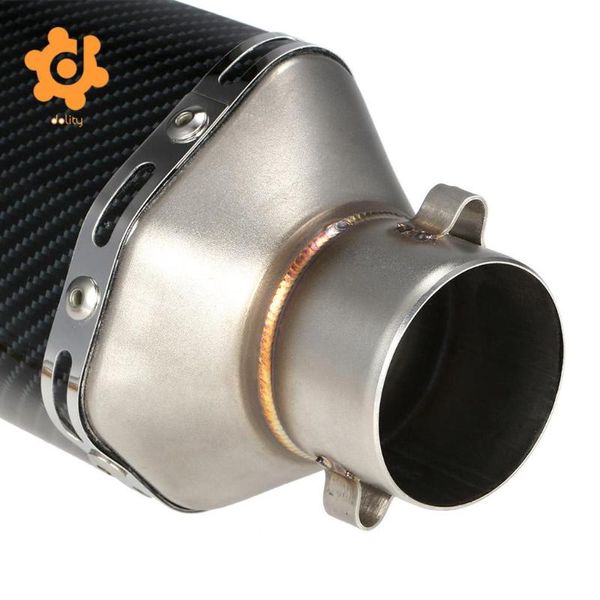 

motorcycle exhaust system 38-51mm universal muffler pipe removable