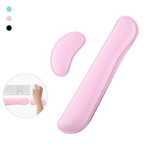 

mouse pads & wrist rests lapcomputer mice pad non slip hand support keyboard mat memory foam rest