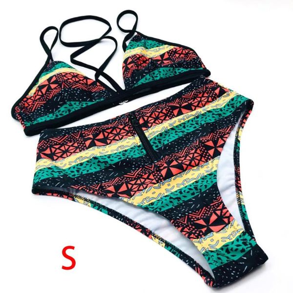 

high waist floral bikini string strappy swim wear women bathing suit swimsuit beachwear swimwear women's, White;black