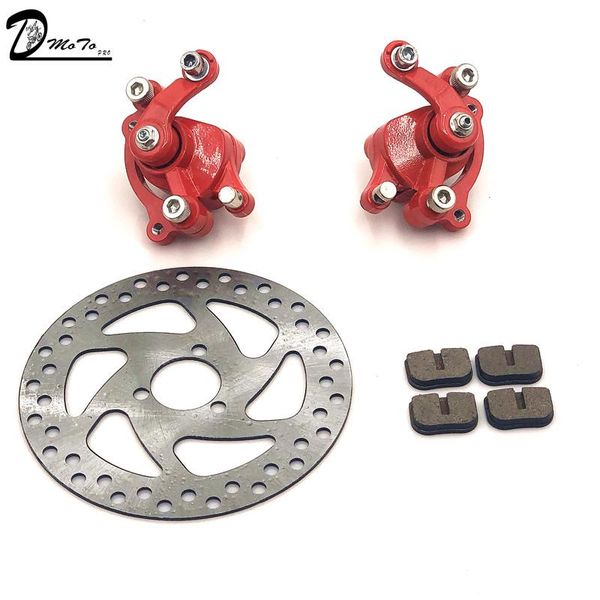 

motorcycle brakes front rear disc brake caliper pads for 43cc 47cc 49cc chinese mini moto kids atv quad minimoto dirt pocket bike gas scoote