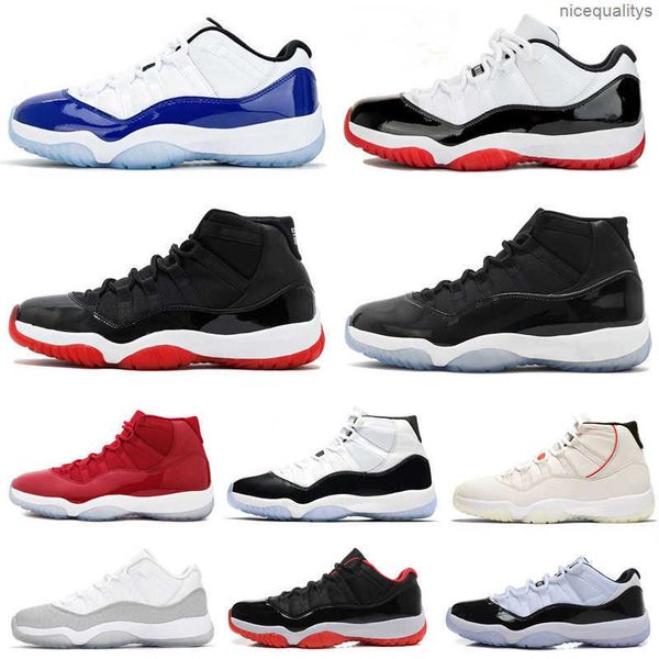 

basketball shoes 11 low bred space jam concord metallic silver men women 11s unc gym red sports sneakers with box