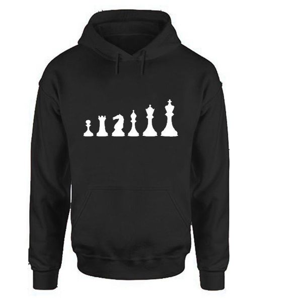 

women's hoodies & sweatshirts valentine's day hoodie women clothing chess couple fashion 2021 funny gift for lyweds aesthetic swea, Black