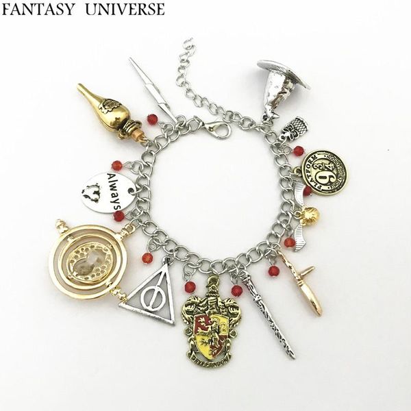 

charm bracelets fantasy universe 20pc a lot bracelet hlbthrxf01, Golden;silver