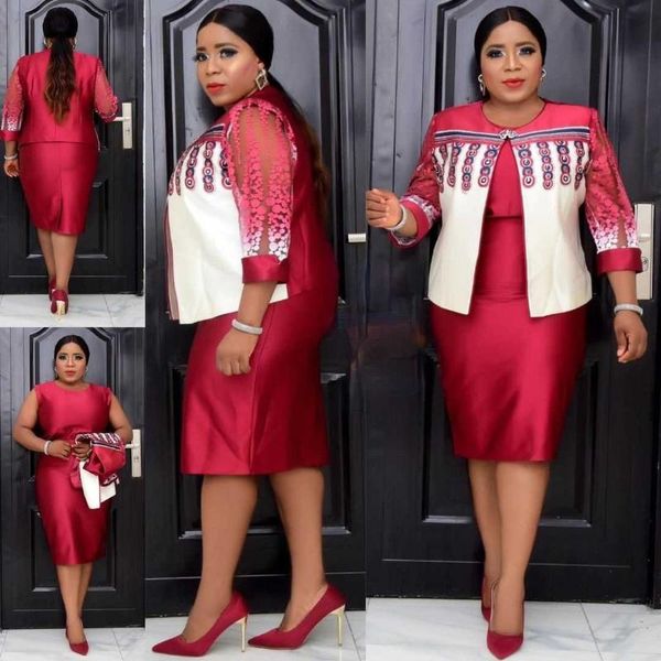 

ethnic clothing afrikanische kleider fÃ¼r frauen 2021 sommer neue ankunft plus grÃ¶Ãe kleid anzug 2xl-5xl kleidun, Red