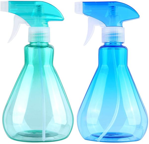 

empty plastic spray bottle nozzle spray bottle 2 parts of spray sprayer for cleaning, gardening, feeding, 500ml