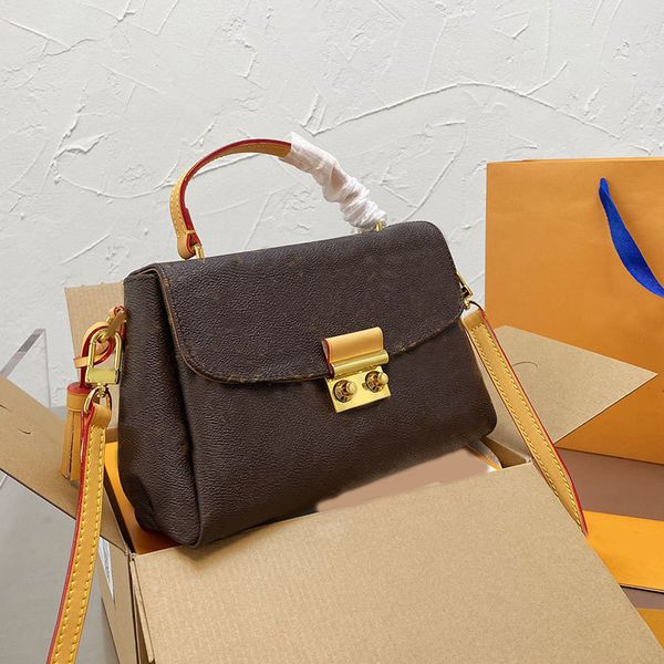 

handbag women luxurys designers bags 2021 crossbody bag fashion presbyopia lock messenger genuine leather tassel female covered ajustable sh