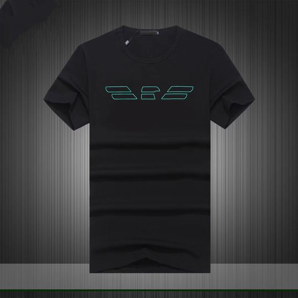 

2021 men t shirts tees & polos designer letter print crew neck casual summer breathable mens womens solid color wholesale m-3xl#zy29, White;black