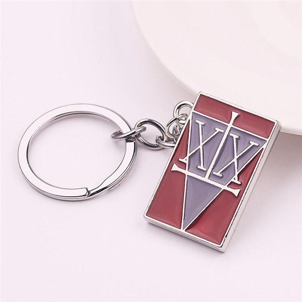 

keychains wholesale game jewelry x keychain gon ss license pendant key ring holder for women men christmas gift, Silver