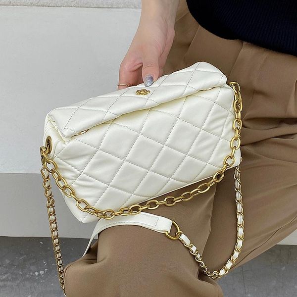 

evening bags soft pu leather crossbody for women 2021 summer fashion embroidery thread handbag ladies designer brand shoulder purses