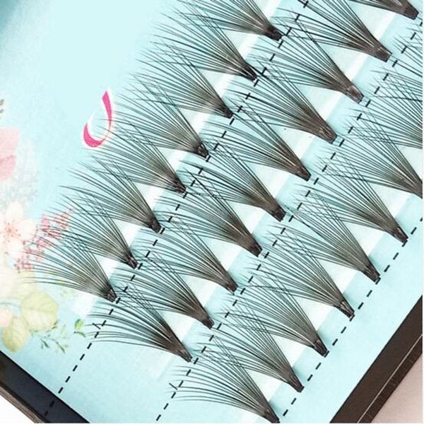 

60pcs 20d fashion black 8/10/12mm mink false eyelash extension makeup artificial eyelashes fake eye lash grafting cosmetic tools1