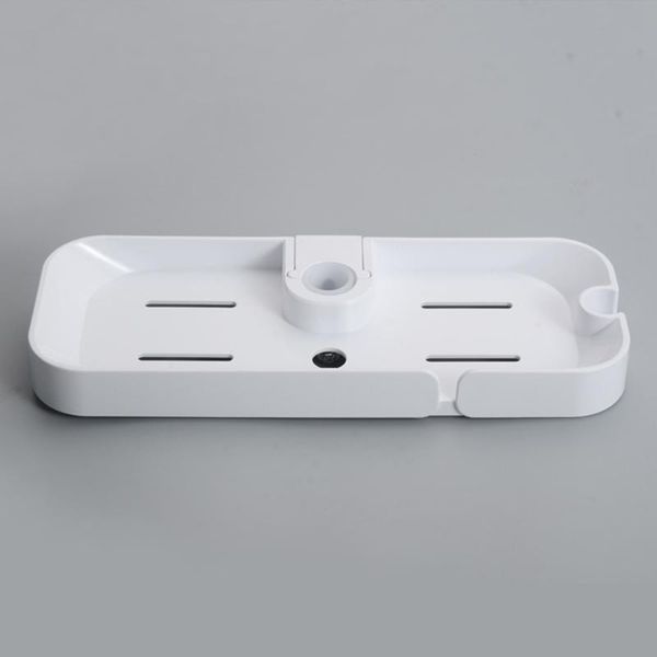 

soap dishes abs shelf storage rack modern movable tray punch practical home shower bathing solid holder multifunction