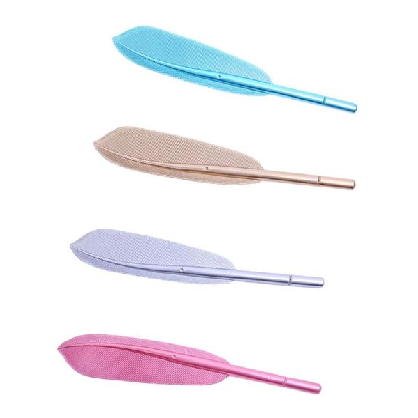

gel pens creative feather pen style retro ink regular refill for kids m3gd