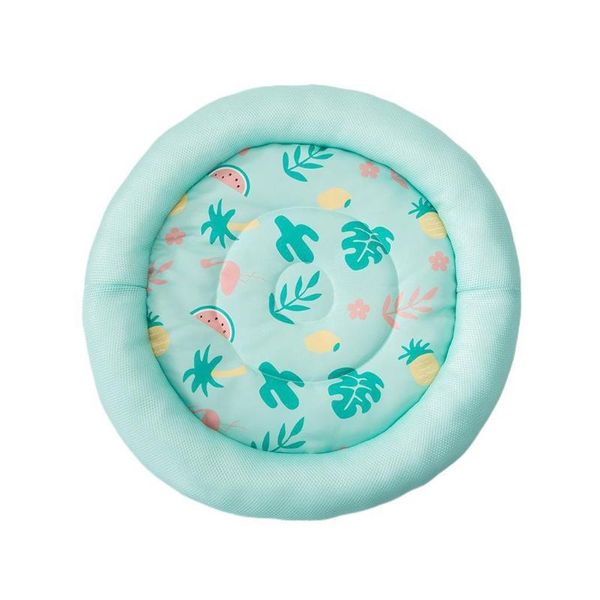 

cat beds & furniture 28tc cooling bed soft summer ice pet pad cushion universal in all seasons round breathable mat
