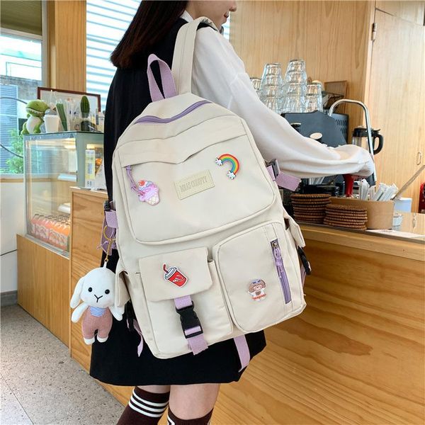 

women's backpack school for girls cute casual large capacity bags kids backpacks