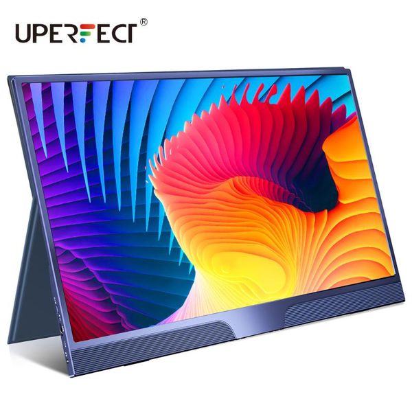 

15.6" portable monitor 300 nits brightness, fhd 1920x1080 ips screen gaming computer display with usb c for lapps5 monitors