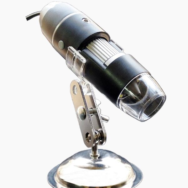 500X 1000X 1600X Tragbares USB-Typ-C-Hand-Digitalmikroskop 8 LED-Endoskop-Zoom-Lupe Kameraständer Lupe