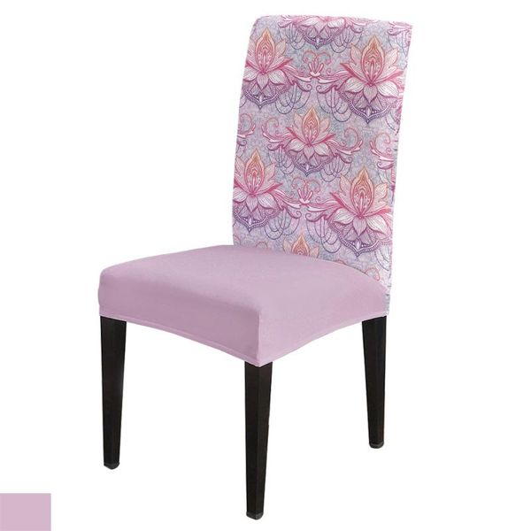 

chair covers dining mandala pattern modern elastic printing el wedding home