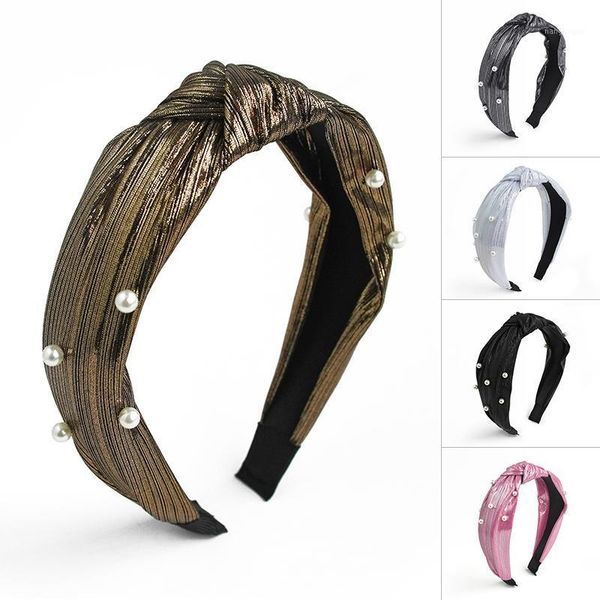 

chen yan fashion print headband girl headbands knot cross hairband fg19351