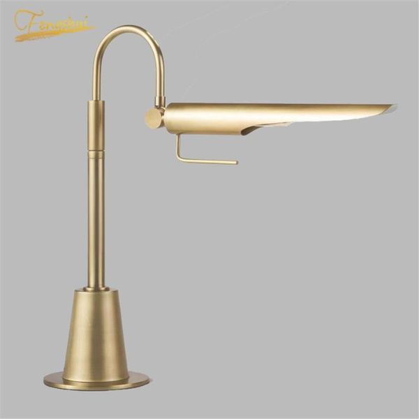 

table lamps nordic led lamp lighting modern iron foldable lights study reading el attic restaurant fixtures