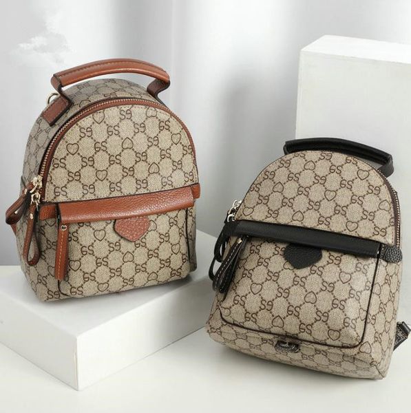

2021 korean double shoulder all-match female bag fashion mini small backpack