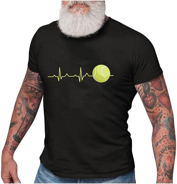

men's t-shirts 2021 summer t-shirt funny heart ball printing casual harajuku oversized loose clothing, White;black