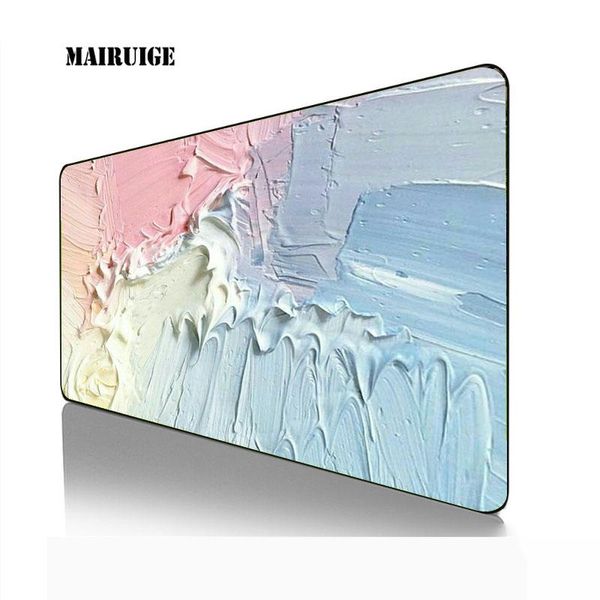

mouse pads & wrist rests creative oil painting gaming pad large 40*90cm mousepad gamer accessories anti-slip natural rubber pc computer keyb
