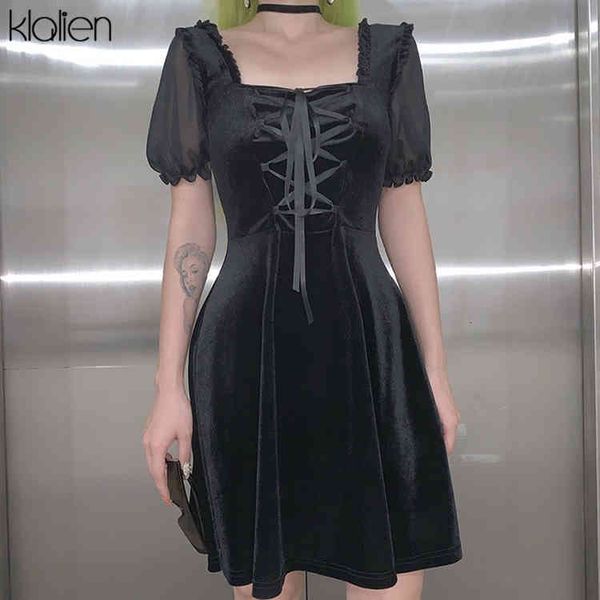 

dresses fashion elegant bow bandage solid black female mini summer party birthday festival cute simple a-line dress new, Black;gray