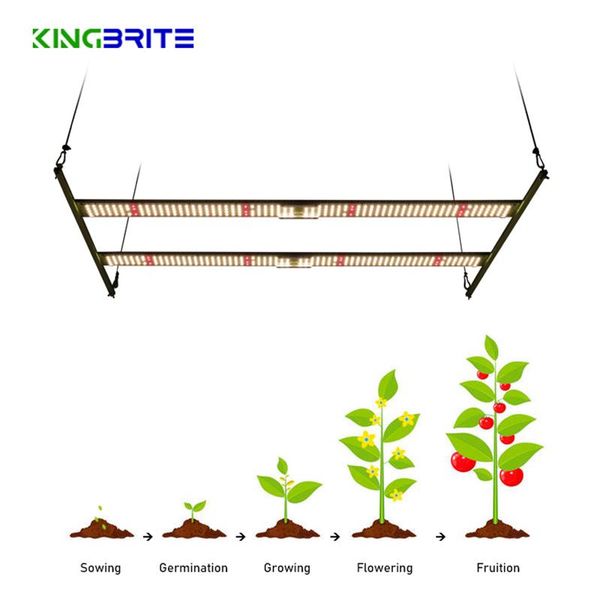 

grow lights 240w kingbrite samsung lm301b/lm301h dimmable 3000k/3500k cree 660nm uv ir led strip light full spectrum meanwell driver