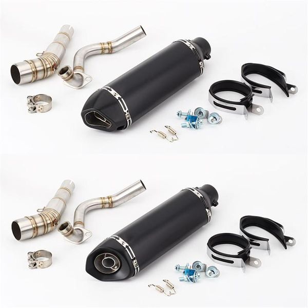 

motorcycle exhaust system scooter modification pcx125 150 lengthened small hexagonal straight back pressure pipe