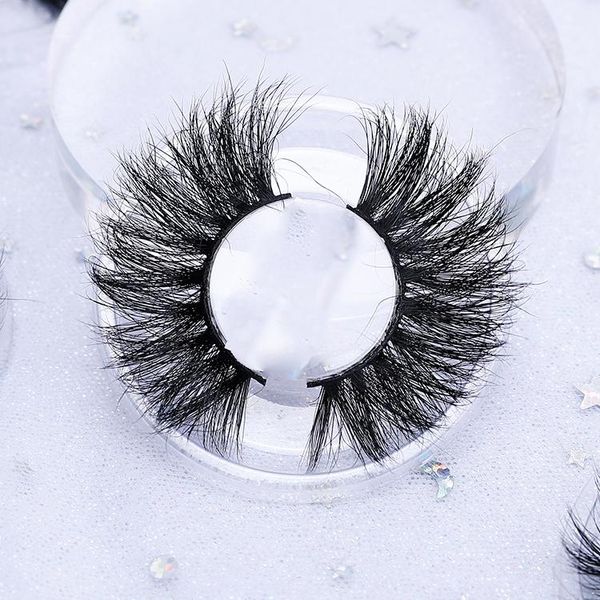 

false eyelashes wholesale 5d mink lashes long 25mm makeup messy fluffy dramatic