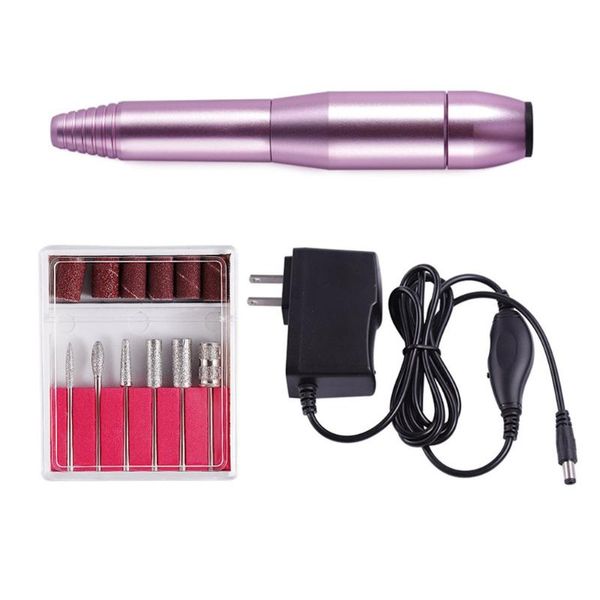 

nail drill & accessories polisher polishing tool set cuticle cutter and small dust brush professional home salon manicure pedicure