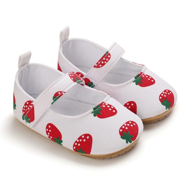 

breathable baby toddler shoes born infant girls fruit print shoe soft first walking princess sneakers for children walkers