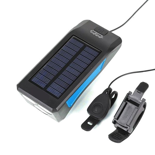 

bicycle front light set usb rechargeable smart headlight with horn 400 lumen led bike lamp cycling lights