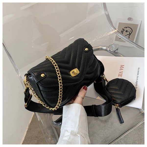 

fashion texture popular small bags summer shoulder chain messenger bag
