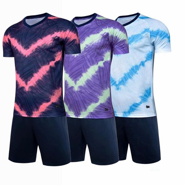 

gym clothing 2021 dazzle colour football training sets kids children soccer jerseys custom short tracksuit, White;black