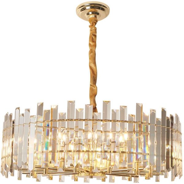 

pendant lamps gold led lights crystal living room indoor lighting modern hanging lamp for dining kitchen industrial loft