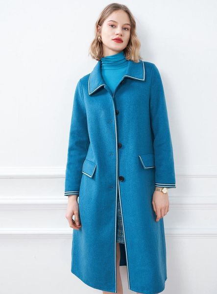 

women's wool & blends clothing autumn 2021 tweed jacket, Black