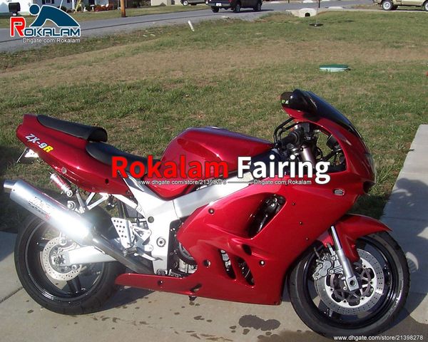 ABS Motocicleta Peças para Kawasaki Ninja Bodywork ZX 9R ZX-9R 94 95 96 97 Fairings Kit ZX9R 1996 1997 Sportbike Cowling Motocicleta Feeding