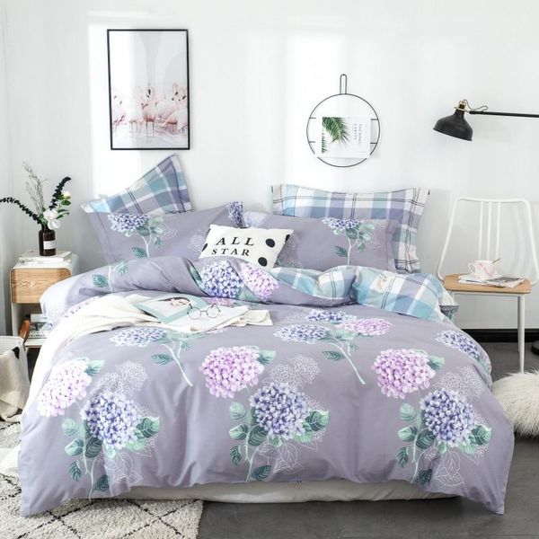 

bedding sets whole cotton  king size set soft bedclothes luxury duvet/quilt cover bed linen sheet 4 pieces