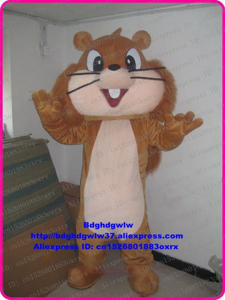 Costumi mascotte Scoiattolo Chipmunk Chipmuck Chippy Eutamias Costume mascotte Personaggio dei cartoni animati per adulti Pianificazione e promozione Live-dressed zx865