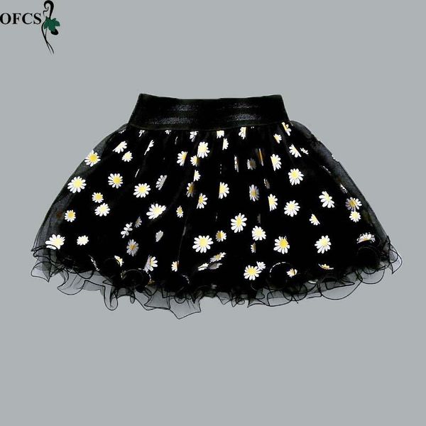 

fashion baby kids short skirt girls princess flower dance party ballet skirts sweet style children leisure clothing