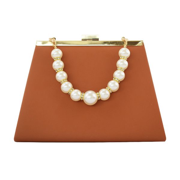 

luxurys chain s2021 hand messenger dress pure pearl bag