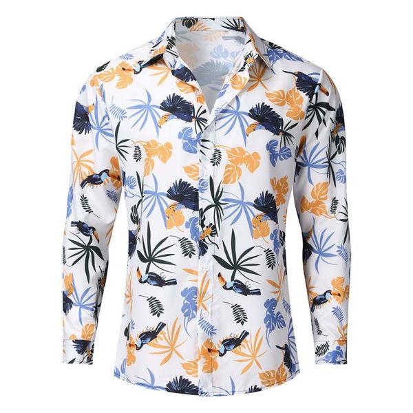 

men christmas blouse cute santa print slim fit long sleeve camisa male xmas clothes casual men's shirts, White;black
