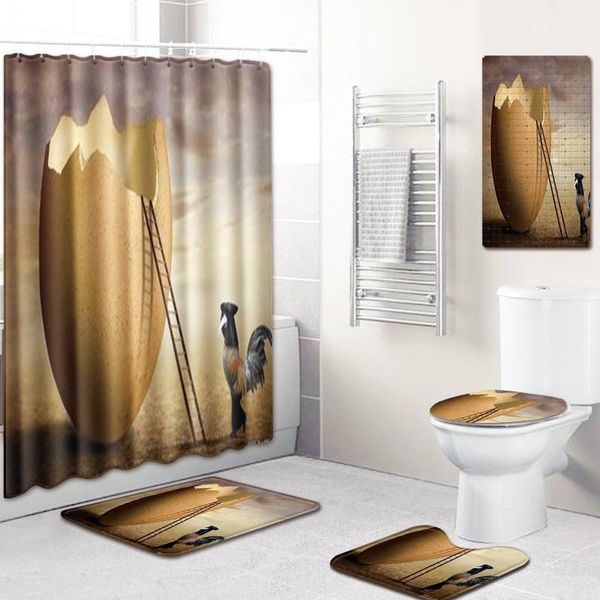 

bath mats mat shower curtain bathroom absorbent non-slip toilet cover carpet rug