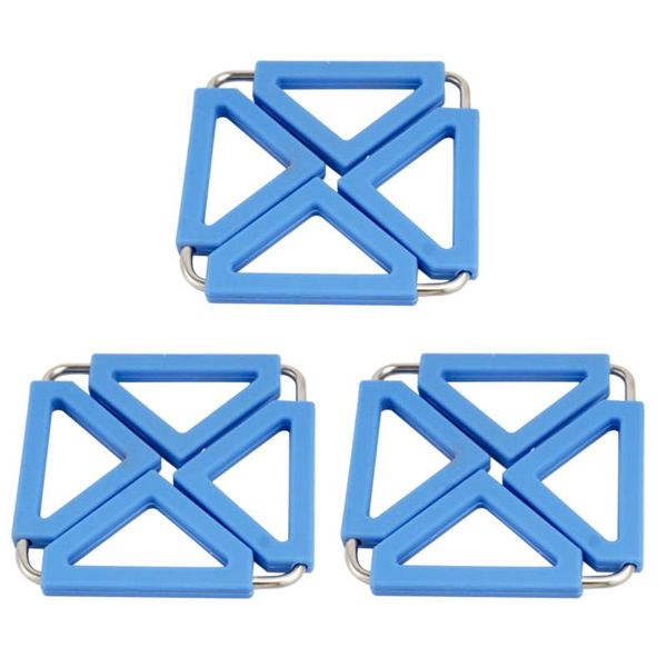 

mats & pads 3pcs/pack pan stand non slip workprotective pot heavy duty mat kitchen insulation pad holder dish heat resistant